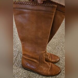 Frye leather Stiched Boots